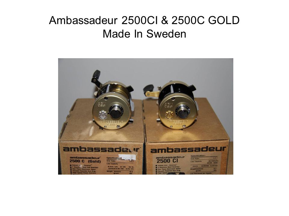 Limited Record Ambassadeur 5000DL Sunset Sliver with 24k gold